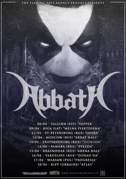 Abbath в Таллине Abbath в Таллине